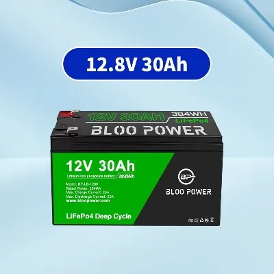 Batterie au lithium-ion 12V 30Ah
