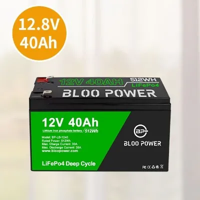 Batterie au lithium-ion 12V 40Ah