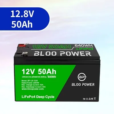 Batterie au lithium-ion 12V 50Ah