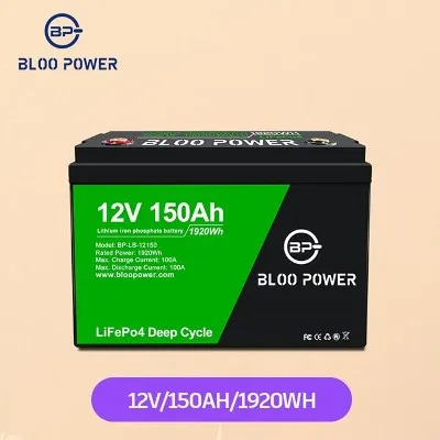 Batterie lithium-ion 12V 150Ah
